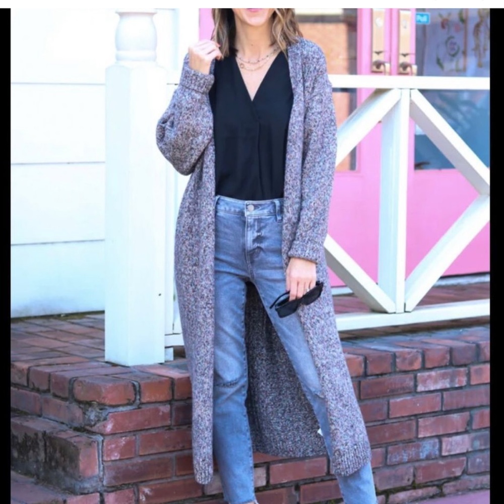 Cabi Coffee Shop Cardigan Duster NWT Size M